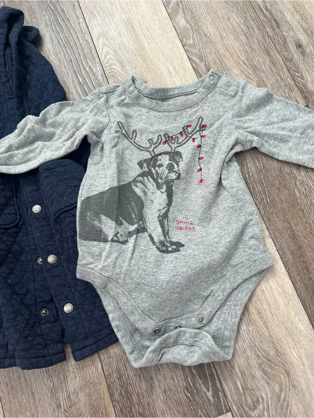 Bundle baby boy long sleeve bodysuit jacket bottoms